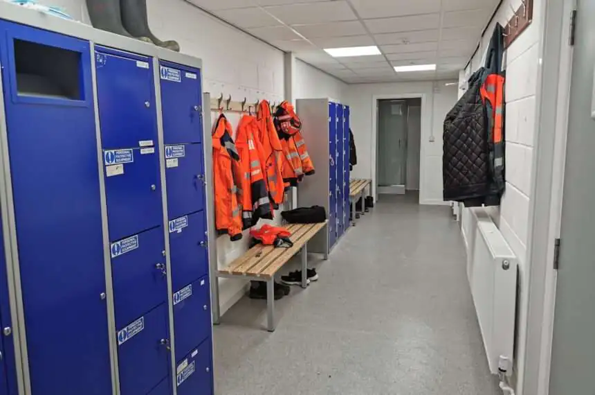 Locker Room & Changing Area