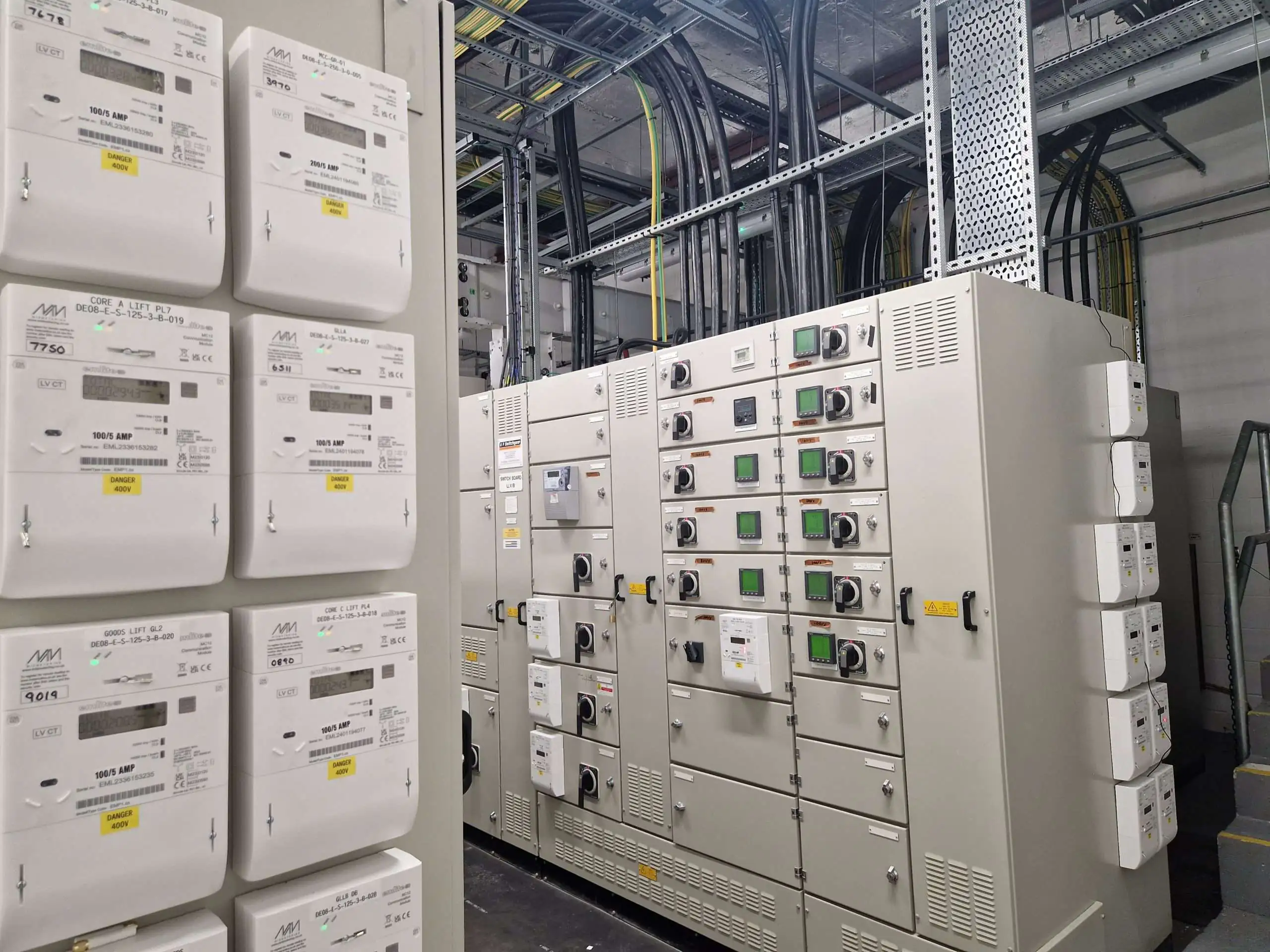 Electricity meters installed by Simon Dean Electricity sub meter installations London