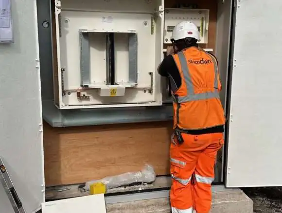 Feeder Pillar Electrical Installation RISQS approved rail electrical contractors in the North West for Station, MDU and line side building electrical works